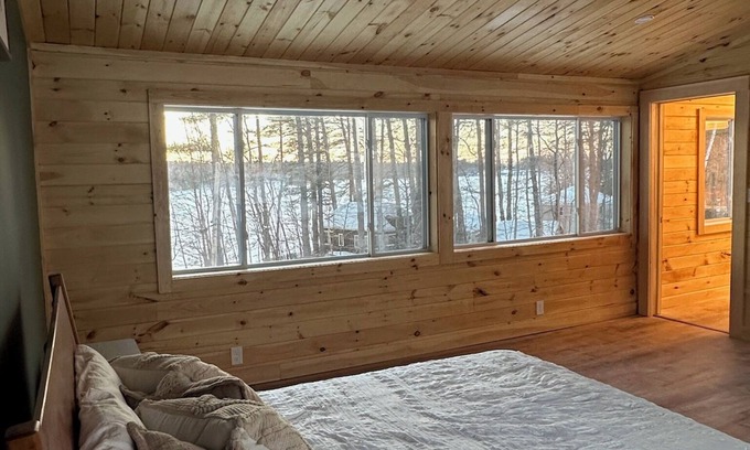 Windham House | 5 bed 4 bath in the Basin of Sebago Lake with 200 ft. of shared beach frontage