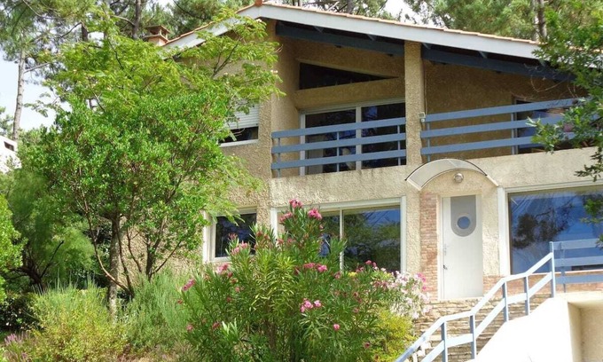 Biscarrosse Plage Villa | 5-bedroom villa 200 m from the lake and 5 min from the ocean