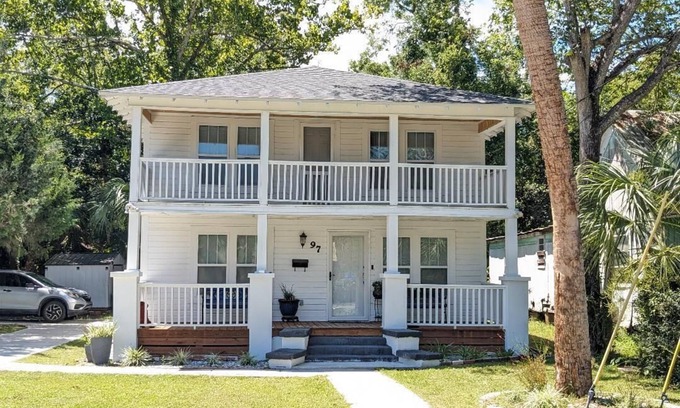 Historic Downtown Apalachicola House | 5 bedrooms that will fit your needs, stay awhile and enjoy local food and shops.