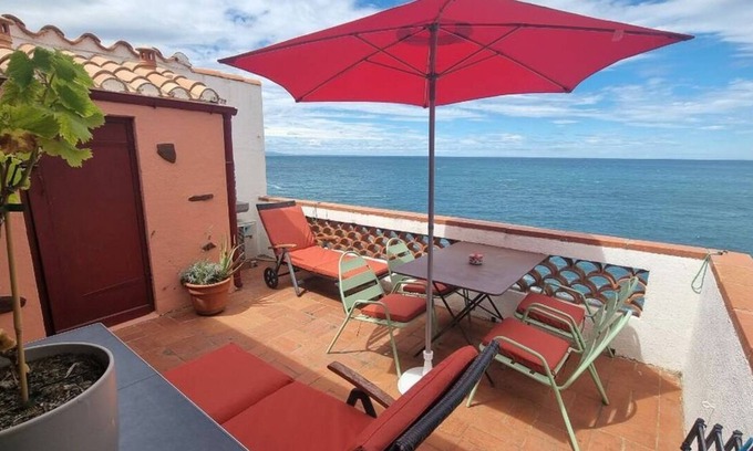Collioure House | 5* house, superb sea view, air conditioning, wifi, parking