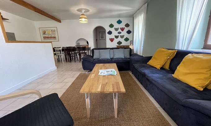 Meaudre Apartment | 5 minutes from the village, spacious accommodation in a typical Vercors farmhouse