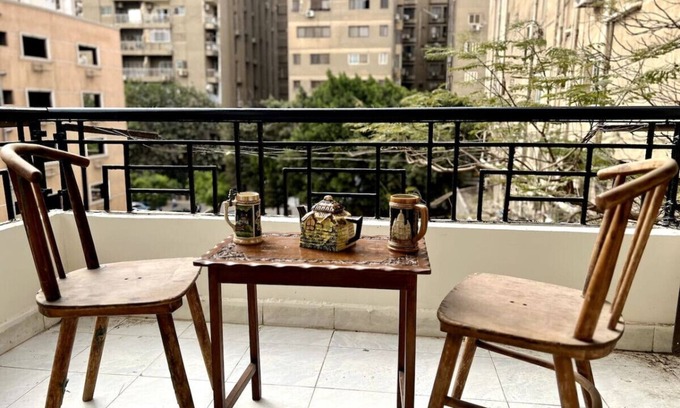 Maadi Apartment | 5-Min to Nile 4-Brs Maadi| Free Airport Pickup