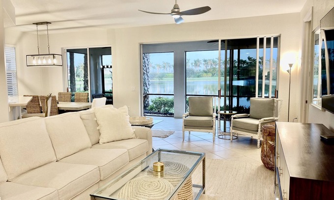 Miromar Lakes Condo | 5 Star Tropical Beach Club Paradise