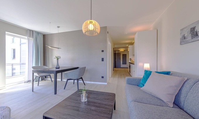 Ostseebad Wustrow Apartment | 5-star vacation apartment Große Strandperle between the Baltic Sea and the Bodden