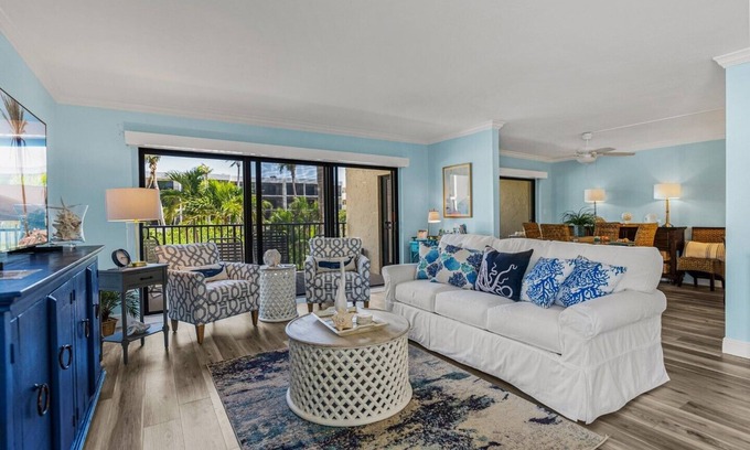 Boca Grande Condo | 50 steps to a seven mile ,not crowded beach. See our pics for views and decor!