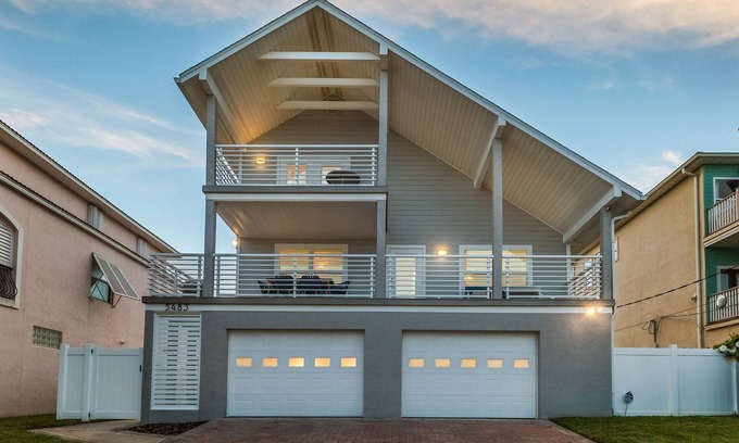 Butler Beach House | 500 ft To Beach/Balcony Ocean Views/Hot Tub/Yoga Studio/Bikes/In-Law Suite