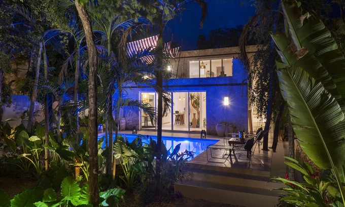 Tulum Villa | 6 BR VILLA WITH 3 JACUZZI AND POOL
