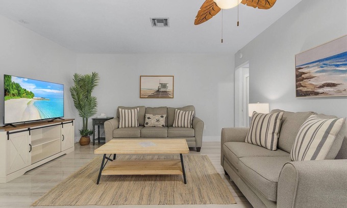 Matlacha Isles-Matlacha Shores Condo | 6 Person 2-Bedroom Condo with Patio - Redfish - Welcome to our newly renovated, spacious and luxurious two-bedroom condo!
