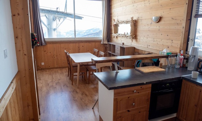 Aime Apartment | 6-person apartment, spacious, functional, Mont Blanc view