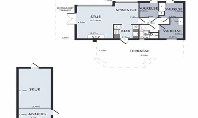 Svinøvester House | 6 person holiday home in Lundby