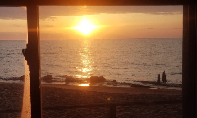 Oscoda Resort | #6 Two bedroom Dog friendly beachfront cabin.