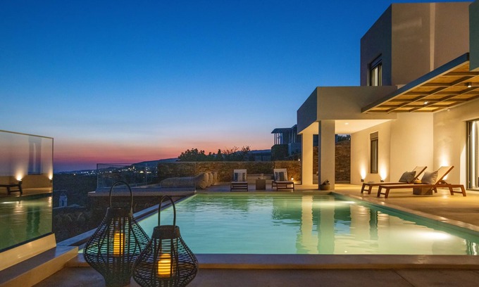 Agios Fokas Villa | 7 BDR Sea View VIlla with Private Pool | Gres Villla