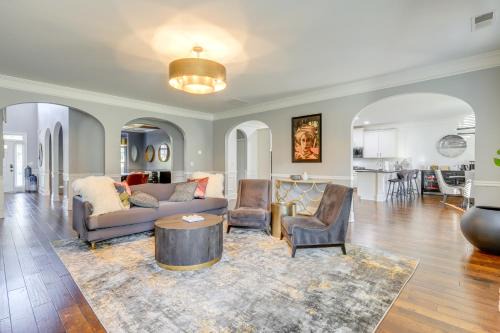 Fayetteville House | 8 Mi to Trilith Studios Home with Fire Pit!