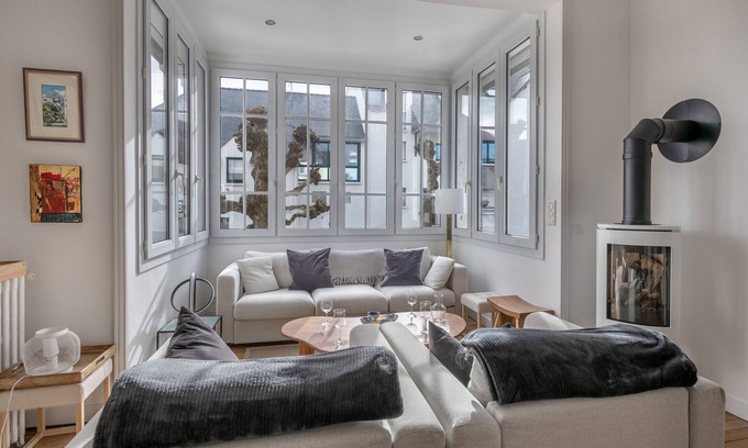 Le Pouliguen Ski Chalet | 800m from the beach - big house for 8
