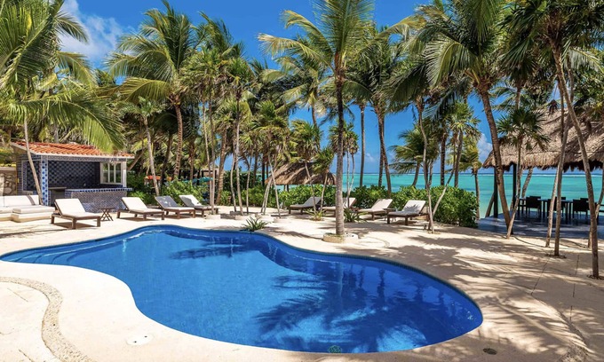 Ek Balam Village Villa | 9 bedroom villa rental - Soliman Bay, Tulum