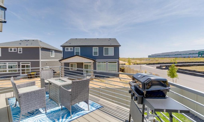Aurora House | 9 Mi to Airport Pet-Friendly Aurora Home with Deck