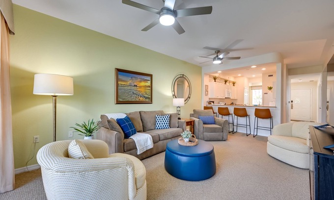 Naples Condo | 9 Mi to Beach: Naples Golf Getaway w/Pool Access!