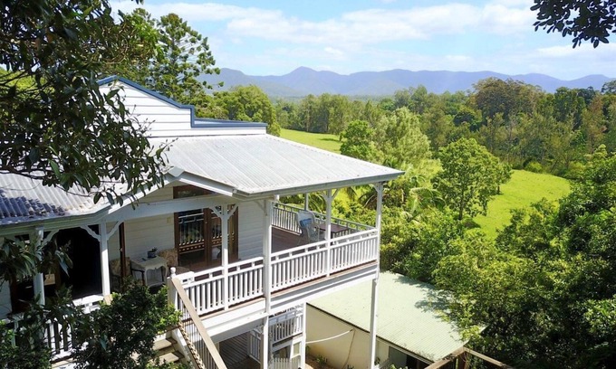 Bellingen Cabin | 9 Room Guesthouse in the Middle of Bellingen With Amazing Views Yoga Room Sauna