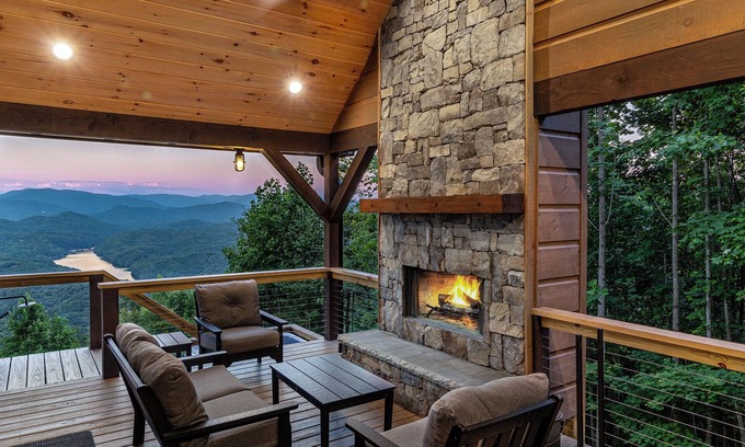 Almond Cabin | A Bougie Basecamp - Your Luxe Launchpad for Smoky Mountain Adventures!