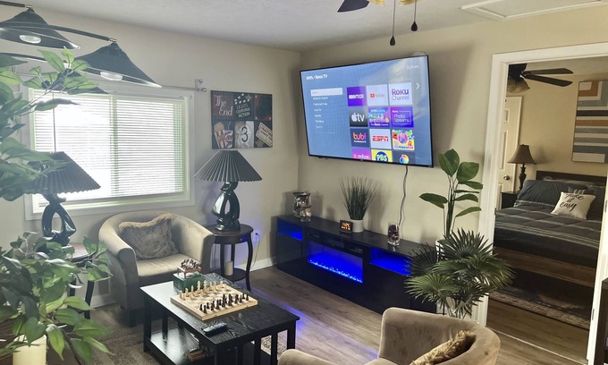 Downtown Rochester Apartment | A Cozy, Homely, Fun Retreat minutes from downtown