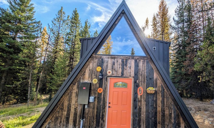 Whitefish House | A Frame O at Star Meadows Ranch