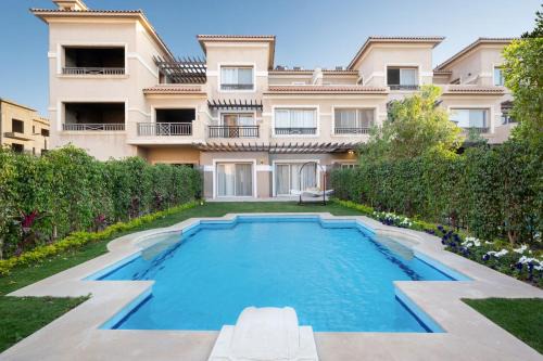 The 5th Settlement Villa | A fully furnished villa with a private pool inside the Hydepark Compound in Fifth Settlement for rent