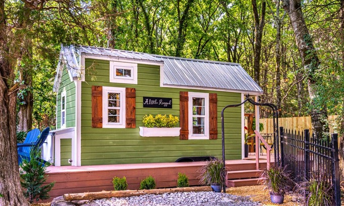 Laceys Spring House | A Little Rugged The Tiny House near Huntsville City Limits and Ditto Landing.