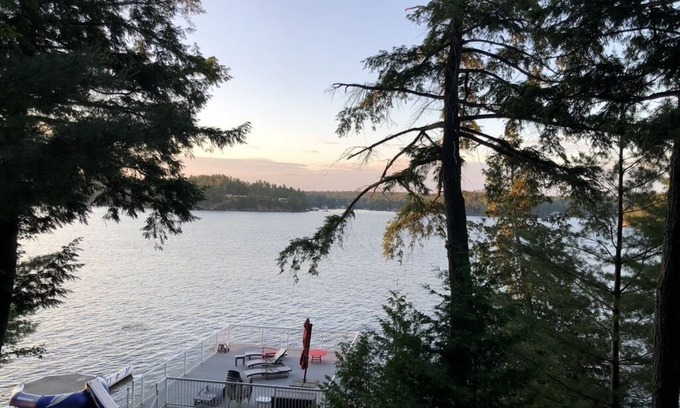 Seguin Cottage | A Private Family Compound On Lake Joesph With 215 Feet Of Waterfront