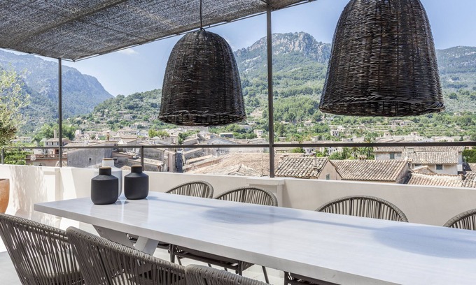 Soller Apartment | A stylish apartment in the center of Sóller, spacious terrace with plunge pool.