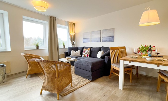 Sahlenburg Apartment | A4.2 - beautiful apartment, balcony with sea view, up to 4 persons