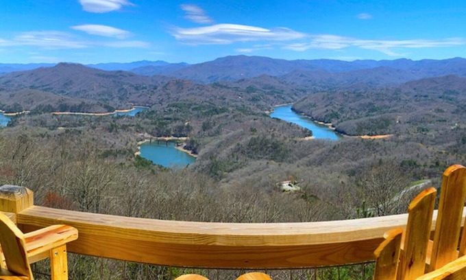 Almond Cabin | Aah Mazing Views log cabin
