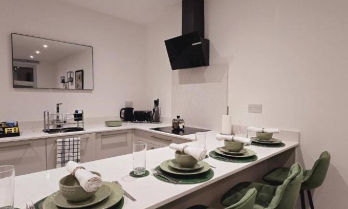 Reading City Centre Apartment | Abbey Corner By Nivaas 4 : Deluxe One-Bedroom Apartmentn