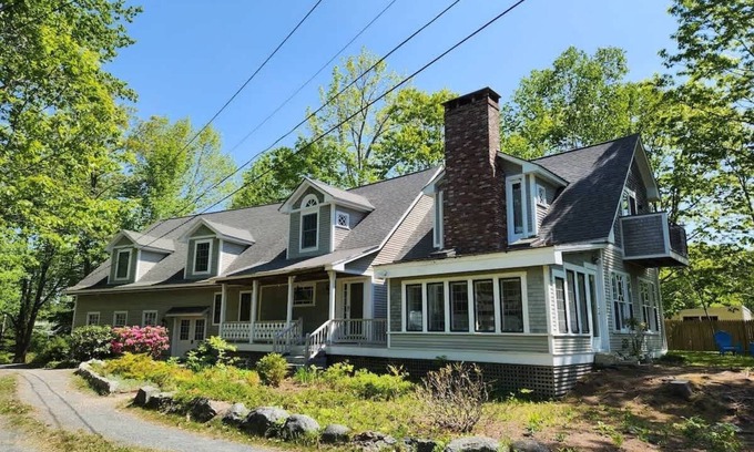 Lamoine Beach House | Acadia Lobsterman's Coastal Farmhouse