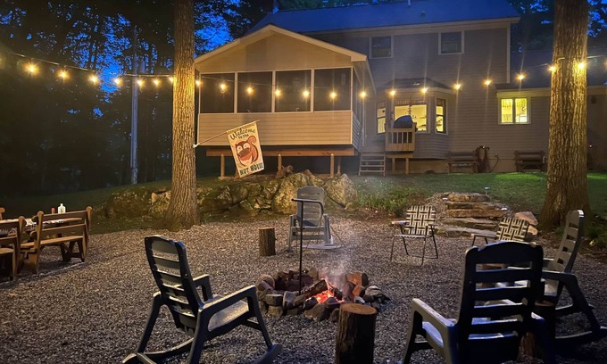 Fort Ann House | Adirondack Lakefront home with private dock