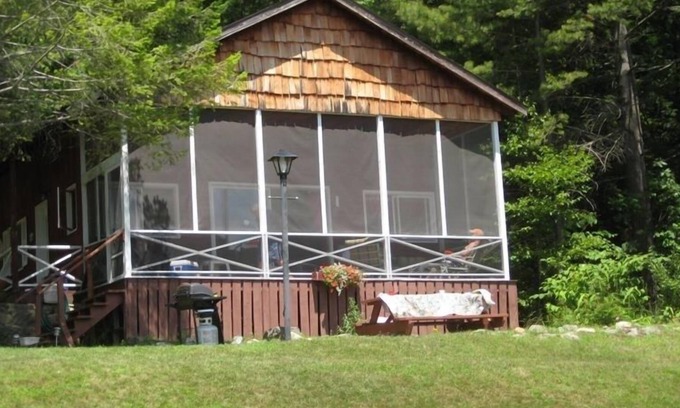 Brant Lake Cottage | Adirondack Lakeside Cottage on Beautiful Brant Lake, NY