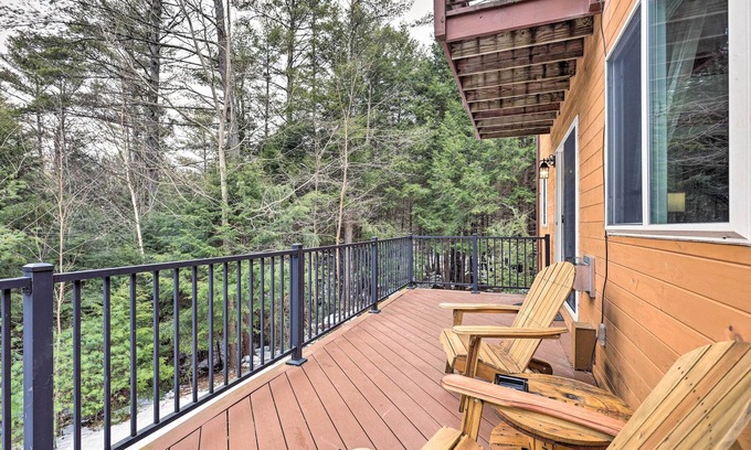 Chestertown House | Adirondack Oasis: Private Lake, Sauna, & Fire Pit