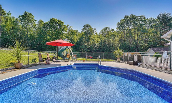 North Creek House | Adirondack Retreat w/Heated Pool & Scenic Views!