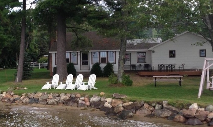 Fife Lake House | Adorable Lake Front Home with 115 Ft of Private Beach.