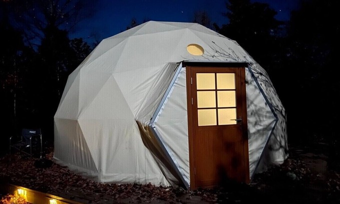 Siren Cottage | Adorable, private GeoDesic Dome in Siren