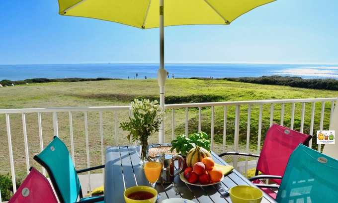 Guidel Apartment | Affitto alloggio a prezzo ridotto * magnifico panorama sul mare piscina