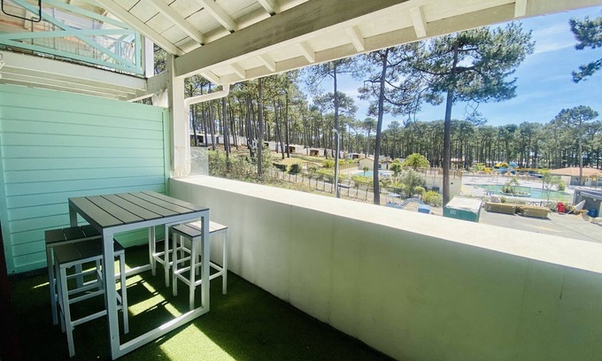 Biscarrosse Plage Apartment | Agréable Appartement en duplex pour une famille (197)