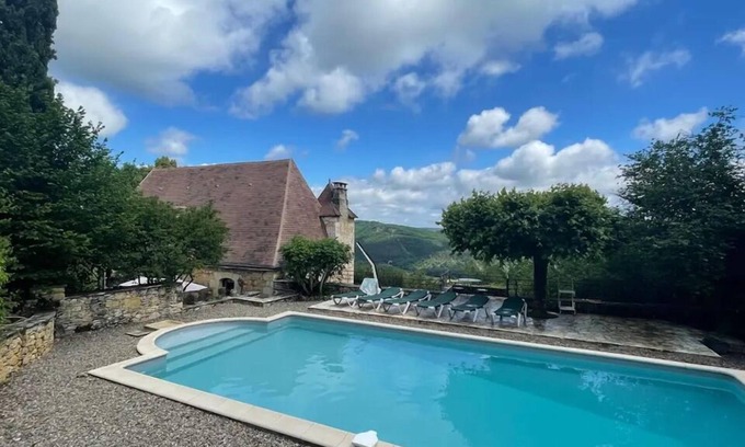 Saint-Cybranet House | Ahelyz - Maison de Pierre 8 Pers - Piscine Privée 170m2