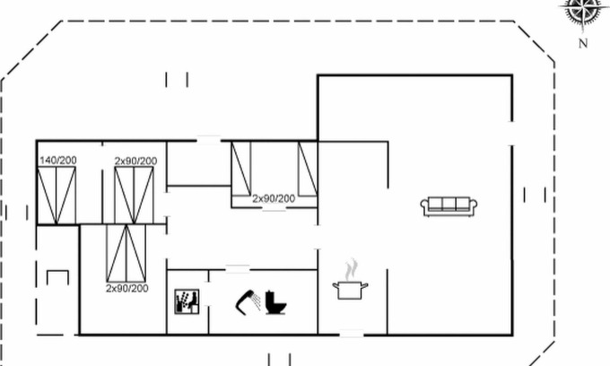 Lakolk House | "Aika" - 500m from the sea by Interhome
