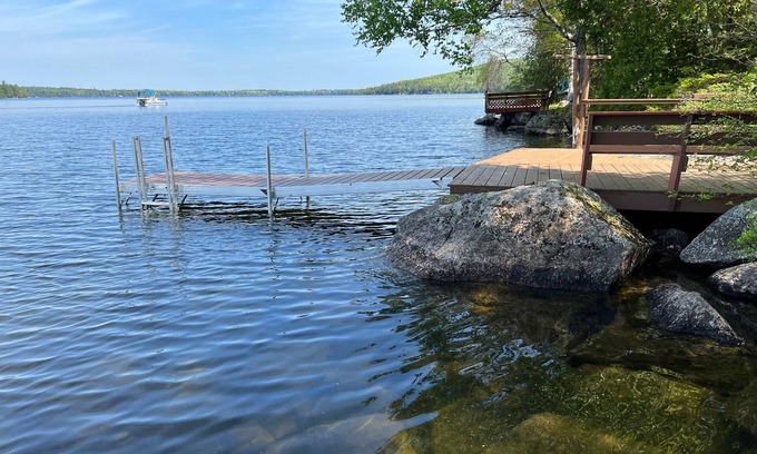 Otis House | Air conditioned home on Beech Hill Pond 20 feet from the shore. Great location!