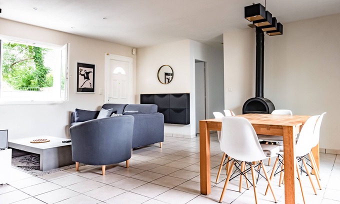 Le Teich House | Air-conditioned house on the Arcachon basin
