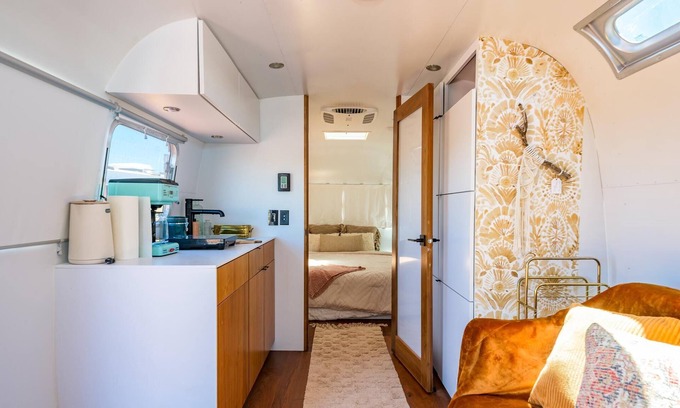 Valle House | Airstream w/ Private Hot Tub (Unit F) - 3 Person Airstream with Private Hot Tub