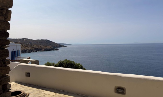 Exomvourgo Apartment | Akti giannaki ,sea view