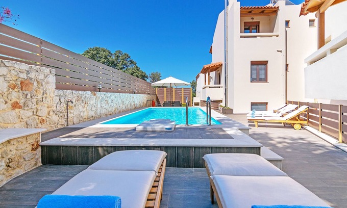 Atsipópoulon Villa | All season-star villa, private pool,near amenities