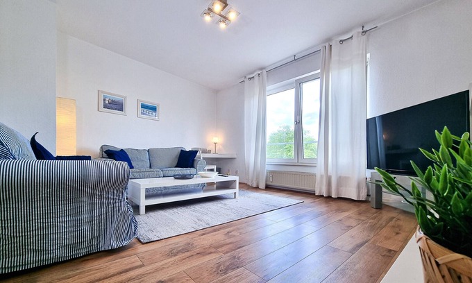 Ostviertel Apartment | Alpha Apartments: Maritimer Stil, Entspannungsoase