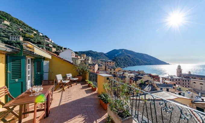 Camogli Apartment | ALTIDO Camogli treasure for 4 w/Terrace and Incredible View